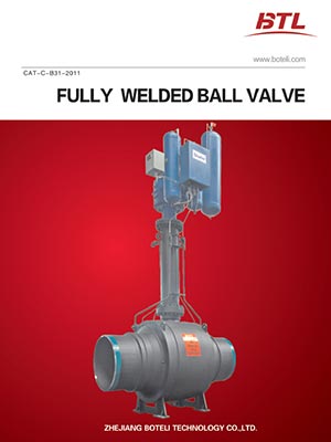 FULLY  WELDED BALL VALVE