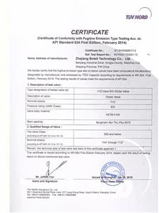 TUV-API Standard 624-OT-SHI05006-17-2